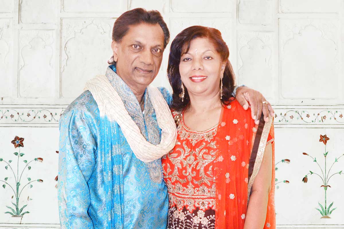 Guruji Dev Bansraj Ramkissoon & wife, Zaira Ann Ramkissoon